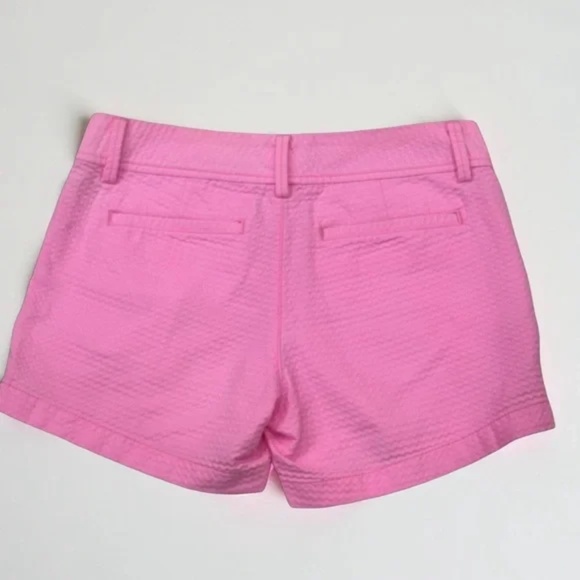 Lilly Pulitzer Callahan Pink Cotton Shorts Size 2 - Picture 2 of 4